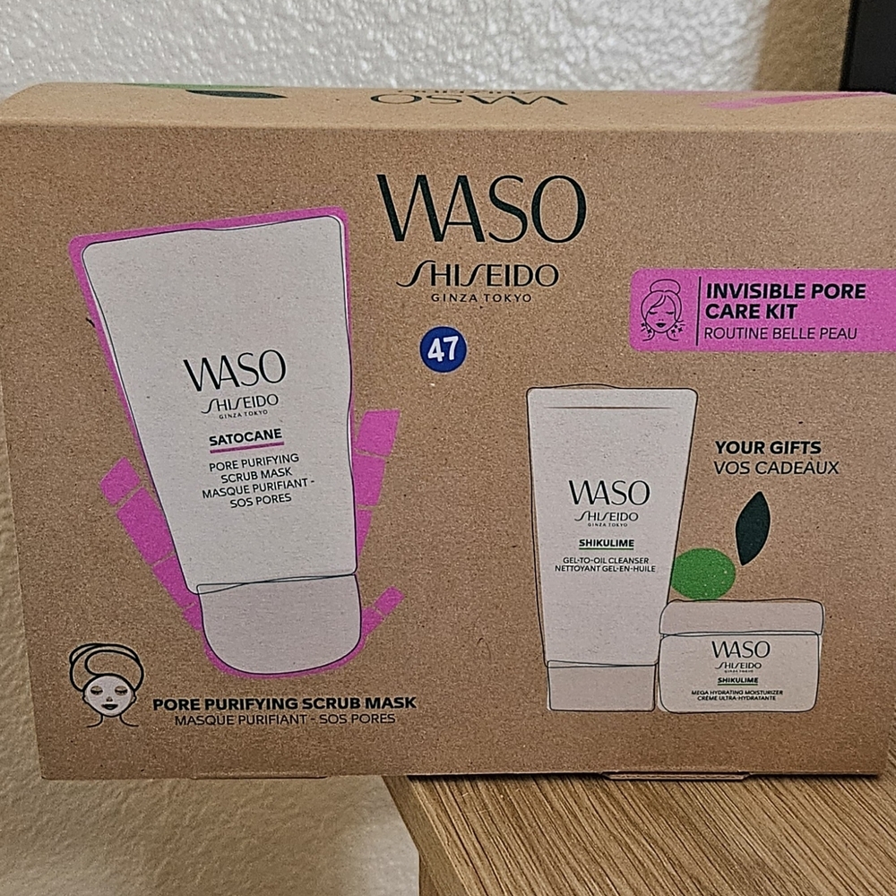 Shiseido WASO Invisible Pore Care Kit